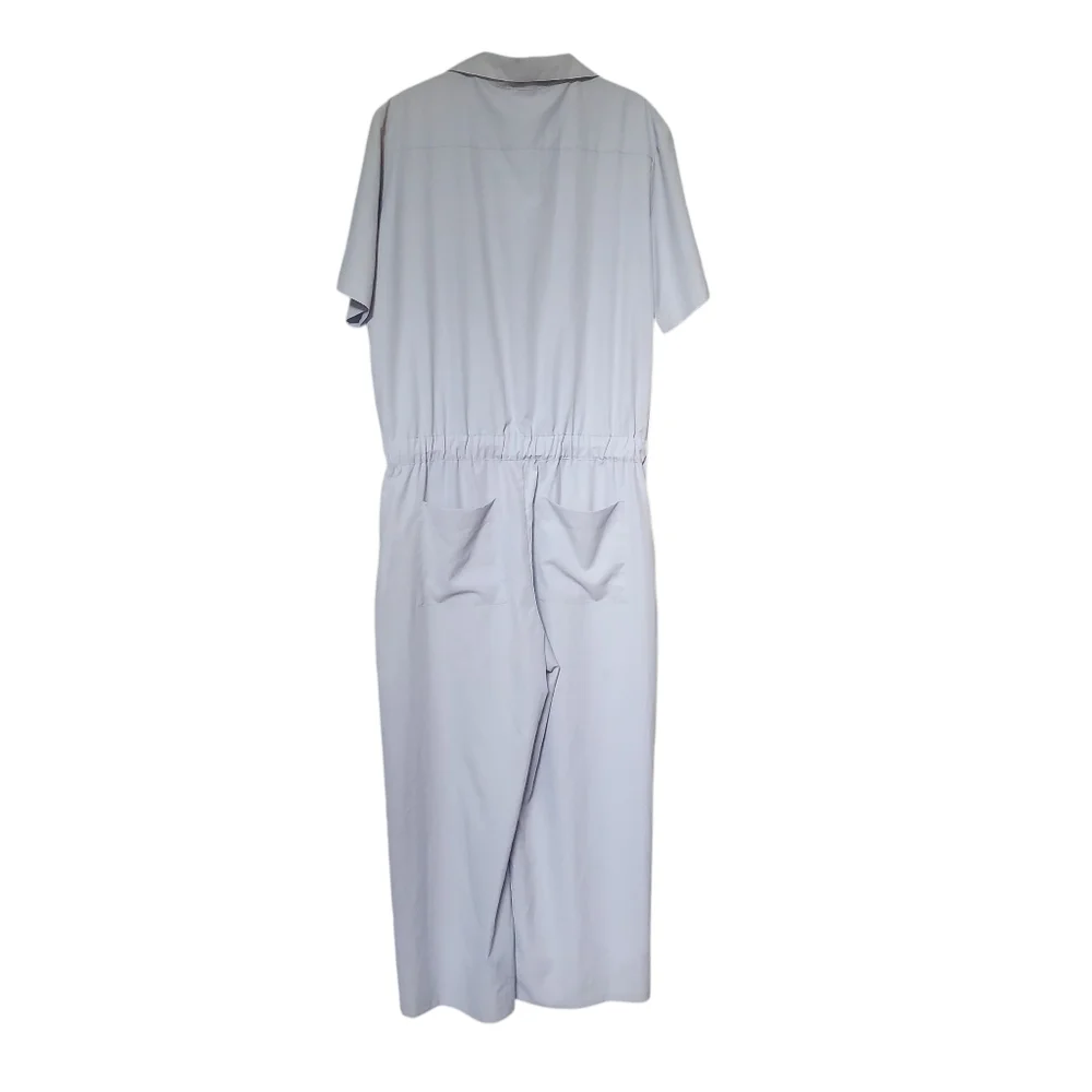 James Perse Los Angeles Grey Jumpsuit L/XL